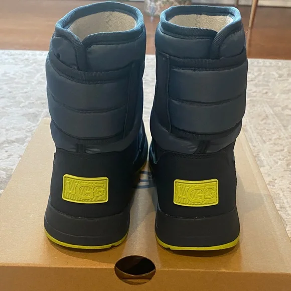 UGG Kids' Toty Weather Boots - Blue and Green - Picture 4 of 9